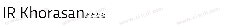 IR Khorasan字体转换